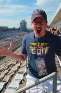 “I'm at the Indy 500!”